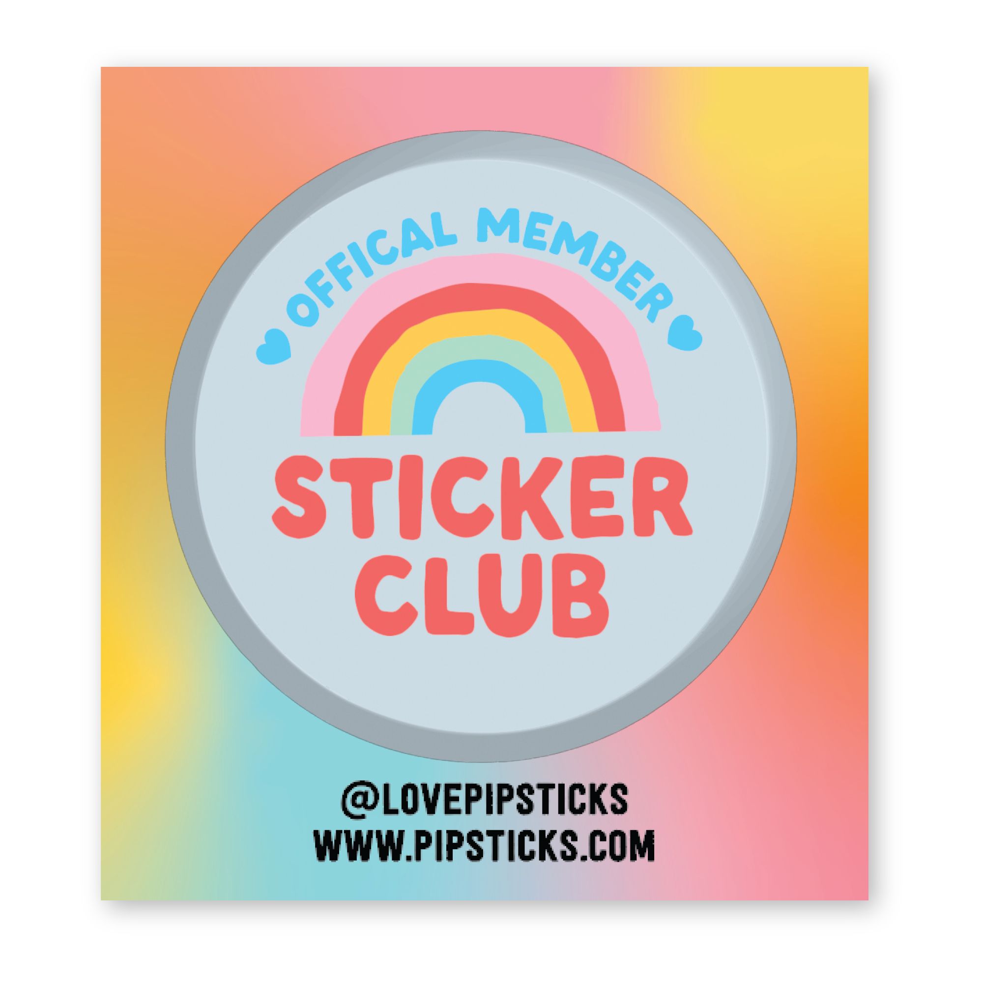 Sticker Club Stationery Box