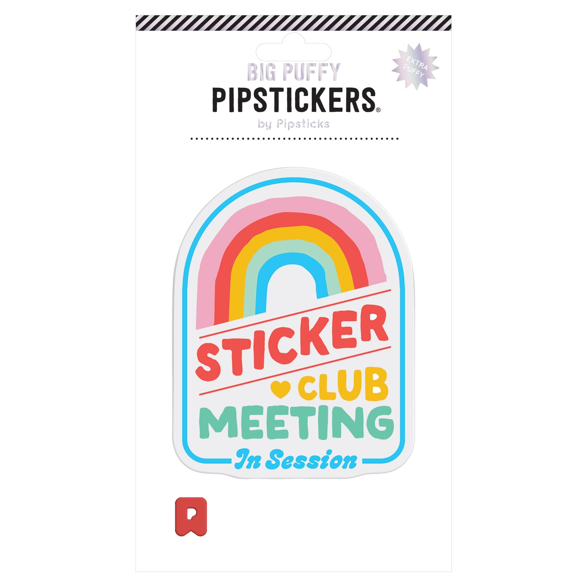 Big Puffy Sticker Club Meeting