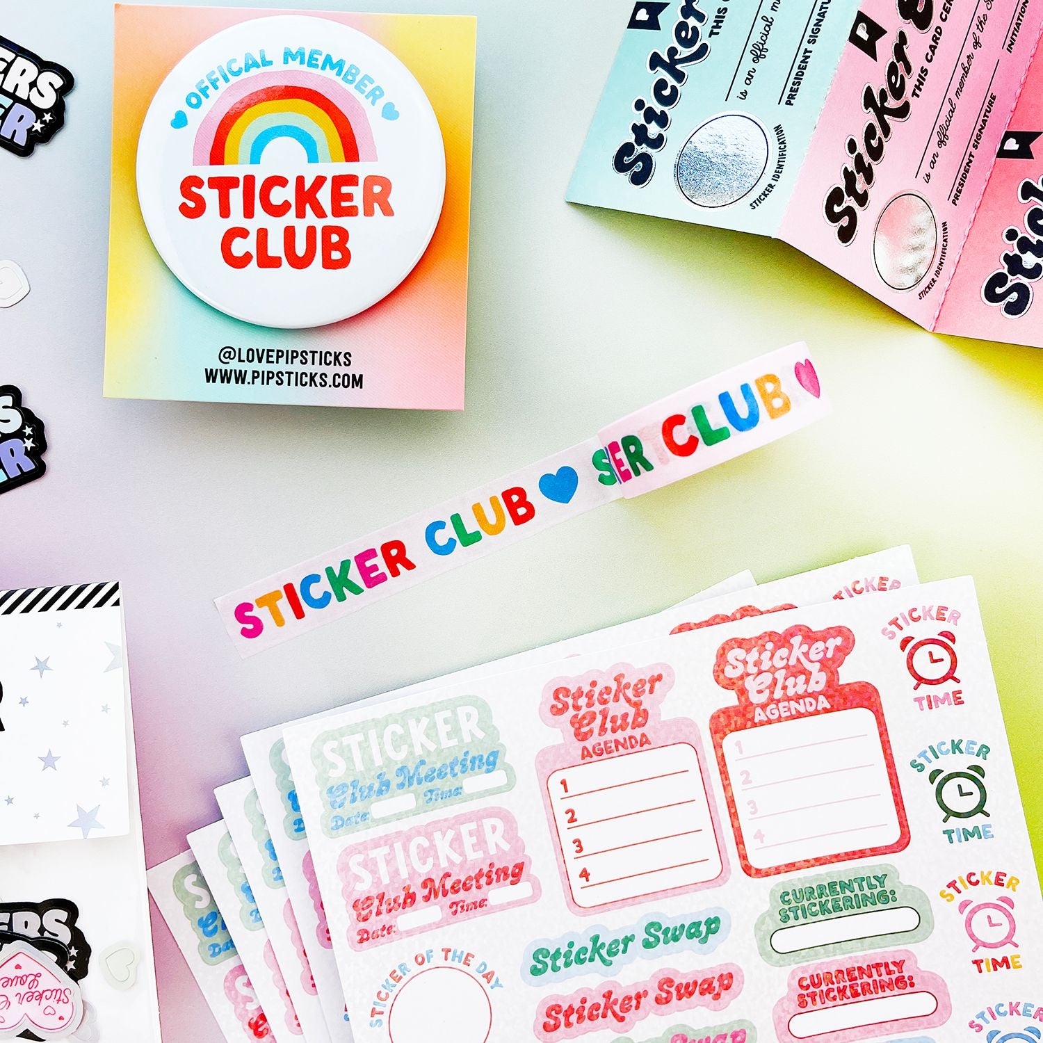 Sticker Club Washi