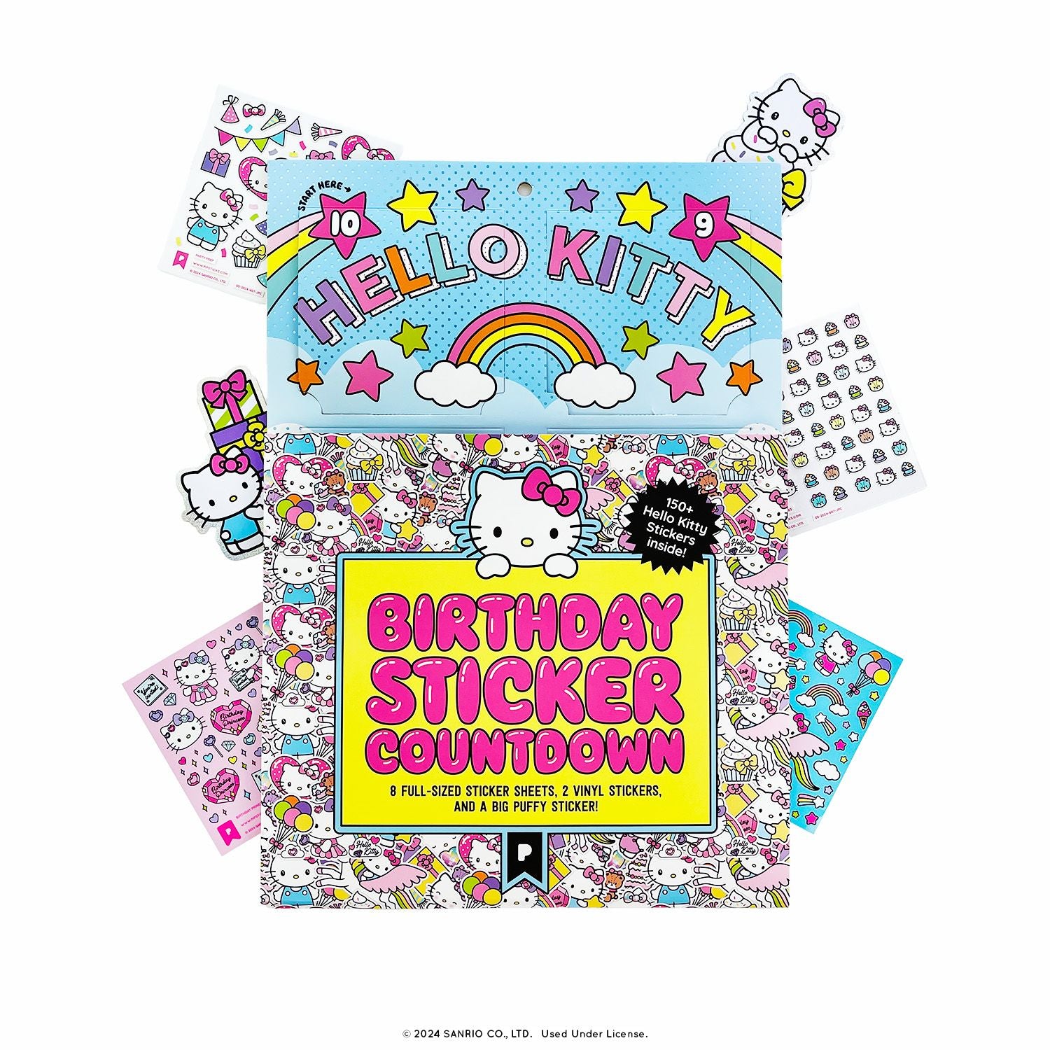 Hello Kitty Birthday Sticker Countdown