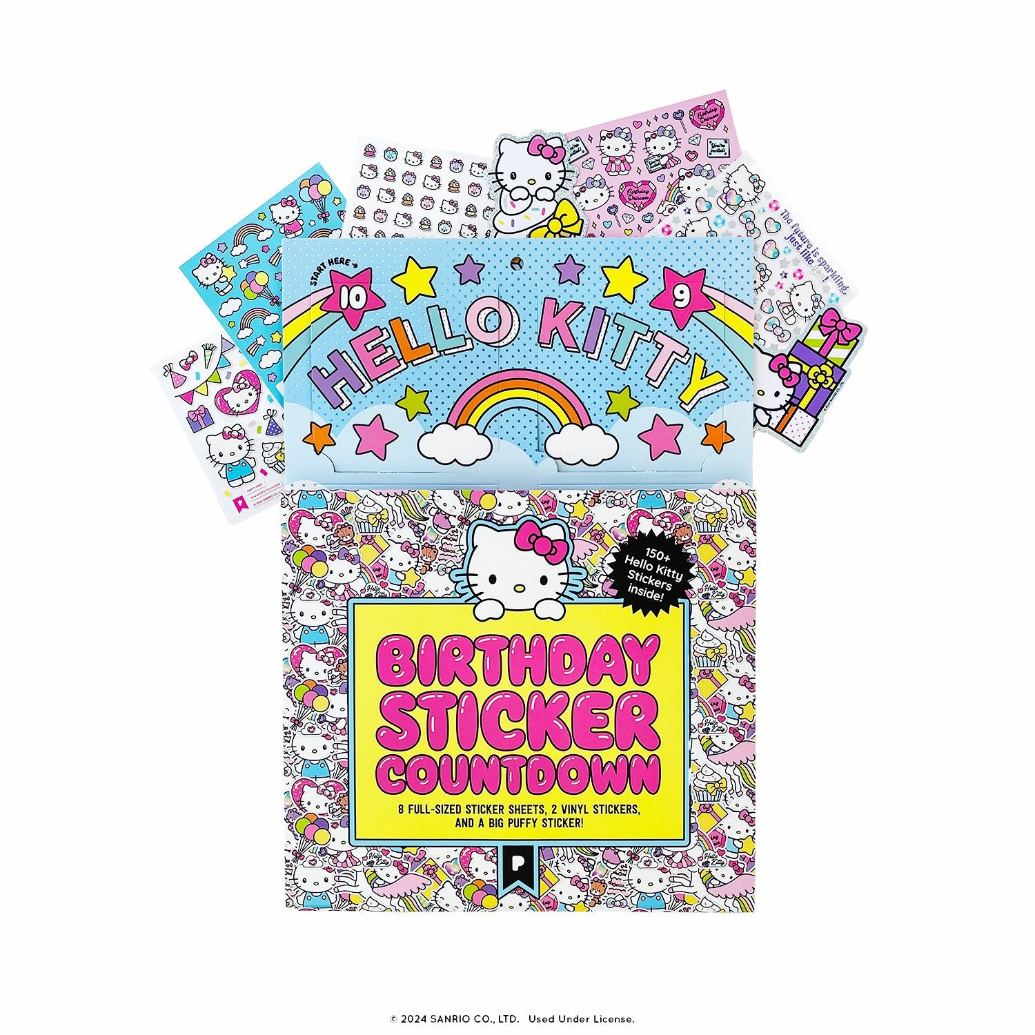 Hello Kitty Birthday Sticker Countdown