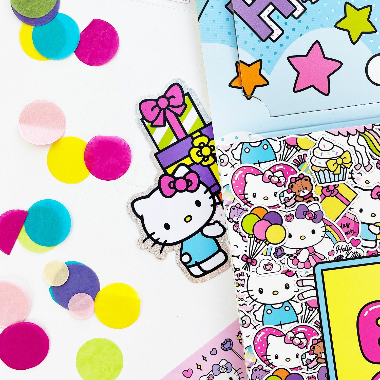 Hello Kitty Birthday Sticker Countdown