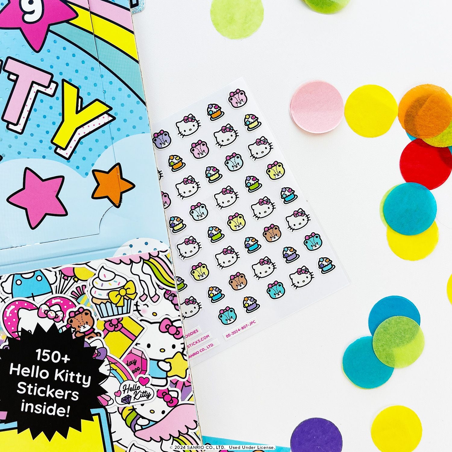 Hello Kitty Birthday Sticker Countdown