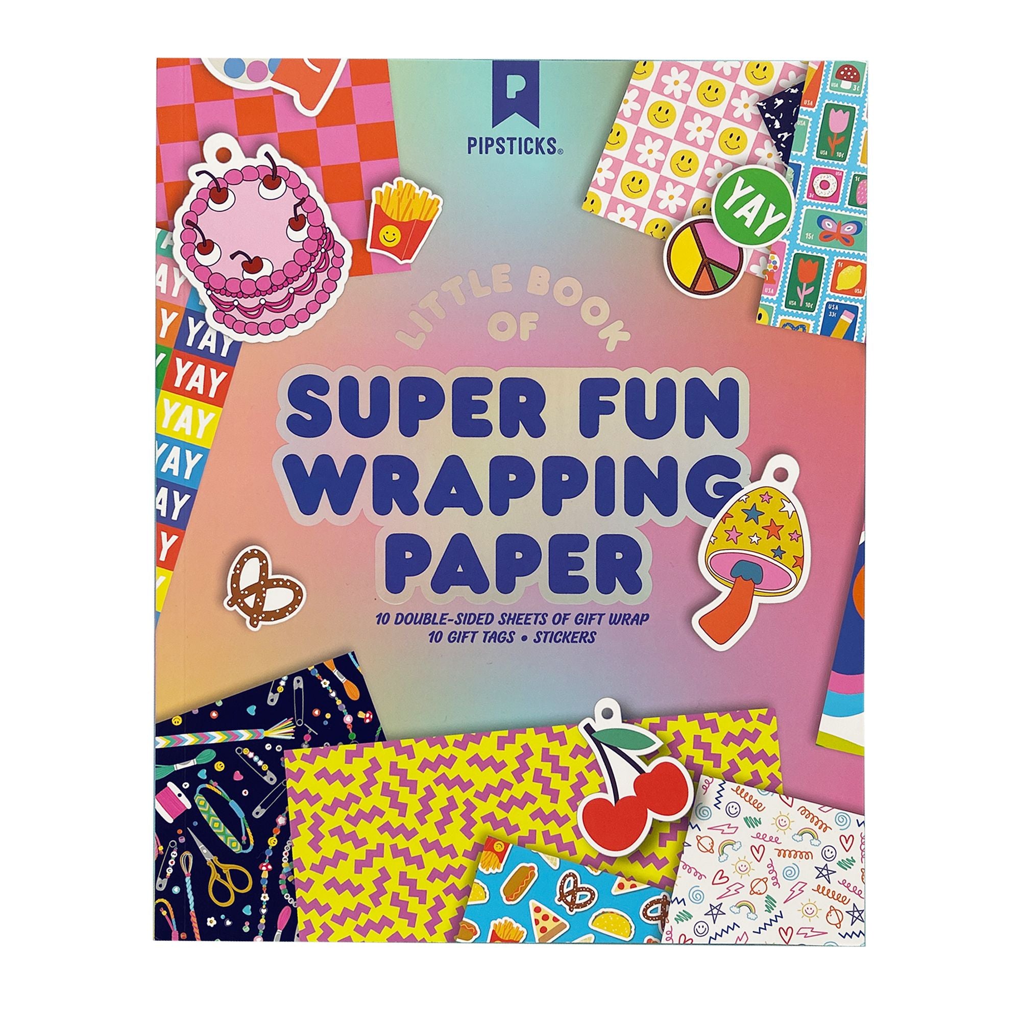 Pattern Play Wrapping Paper Book