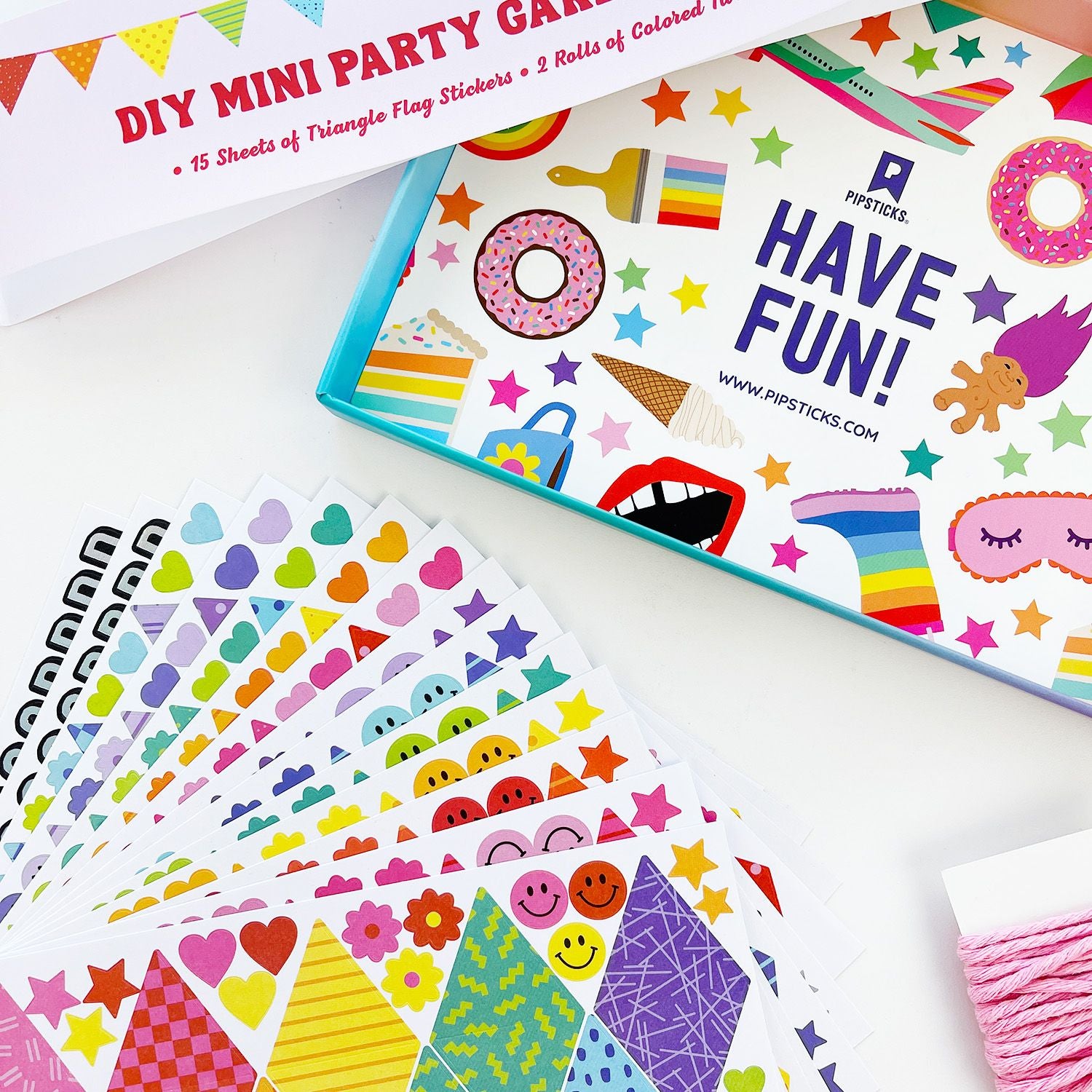 The Party Line DIY Mini Sticker Garland Kit