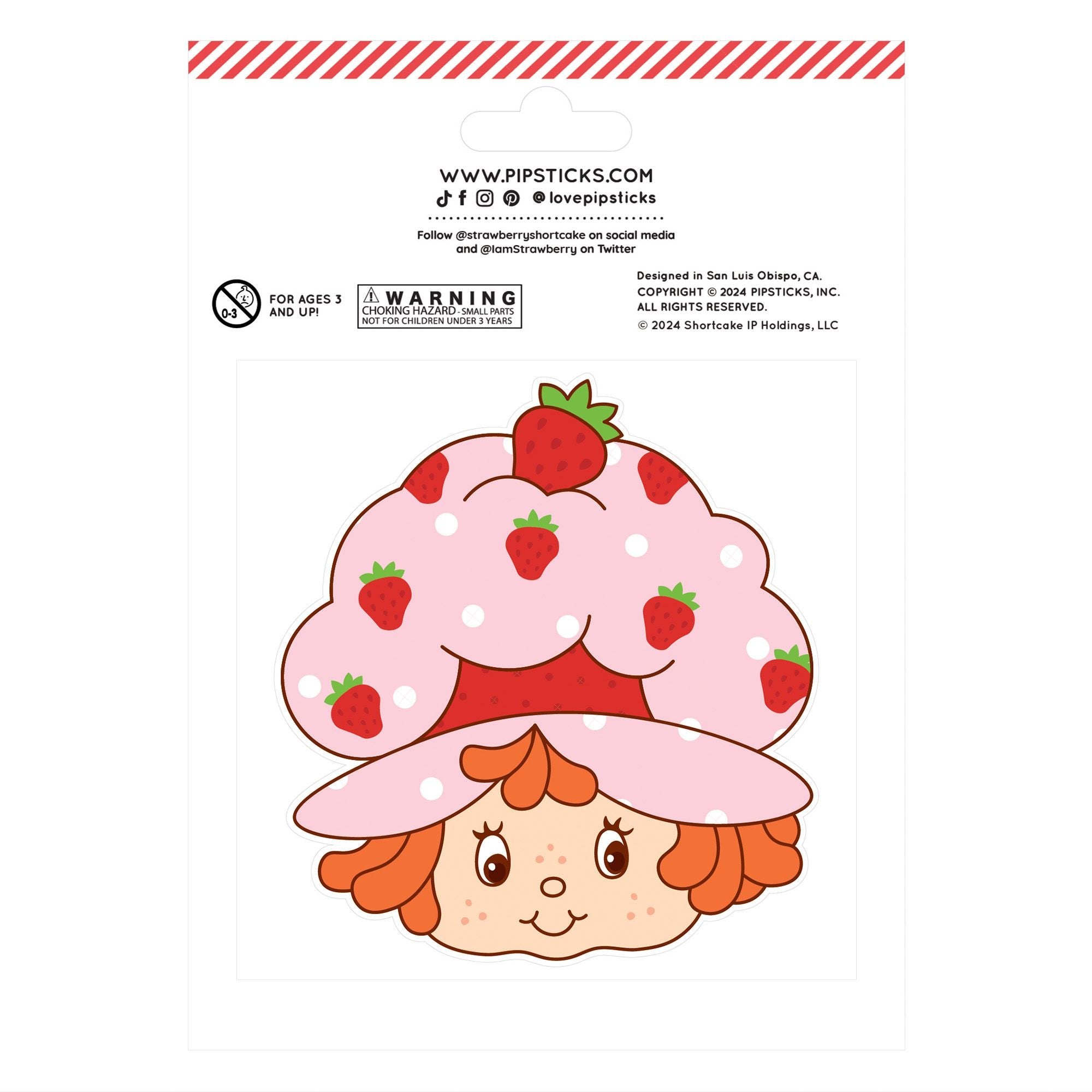 Strawberry Shortcake & Custard Scratch 'n Sniff (2ct)