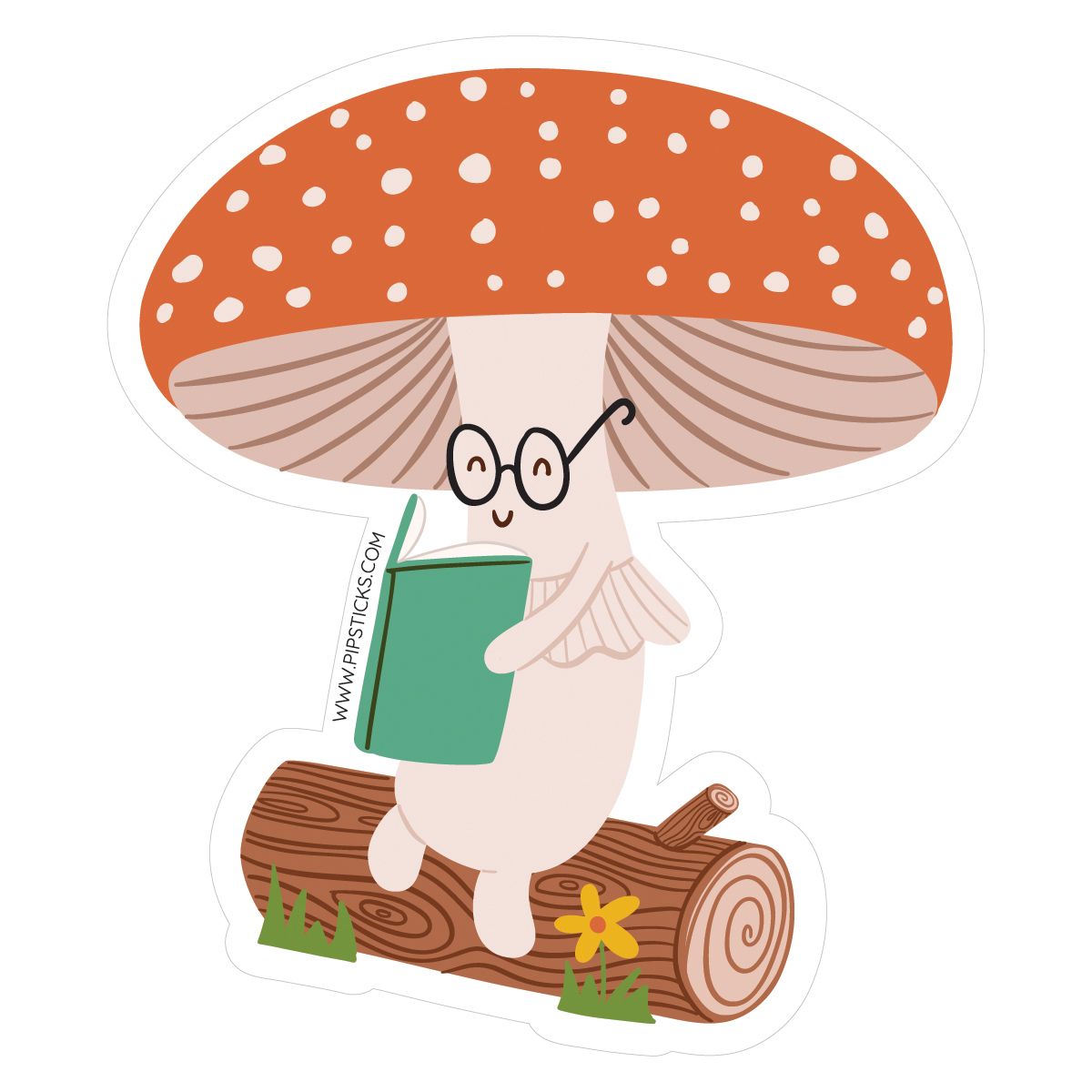 Literary Mushroom Vinyl