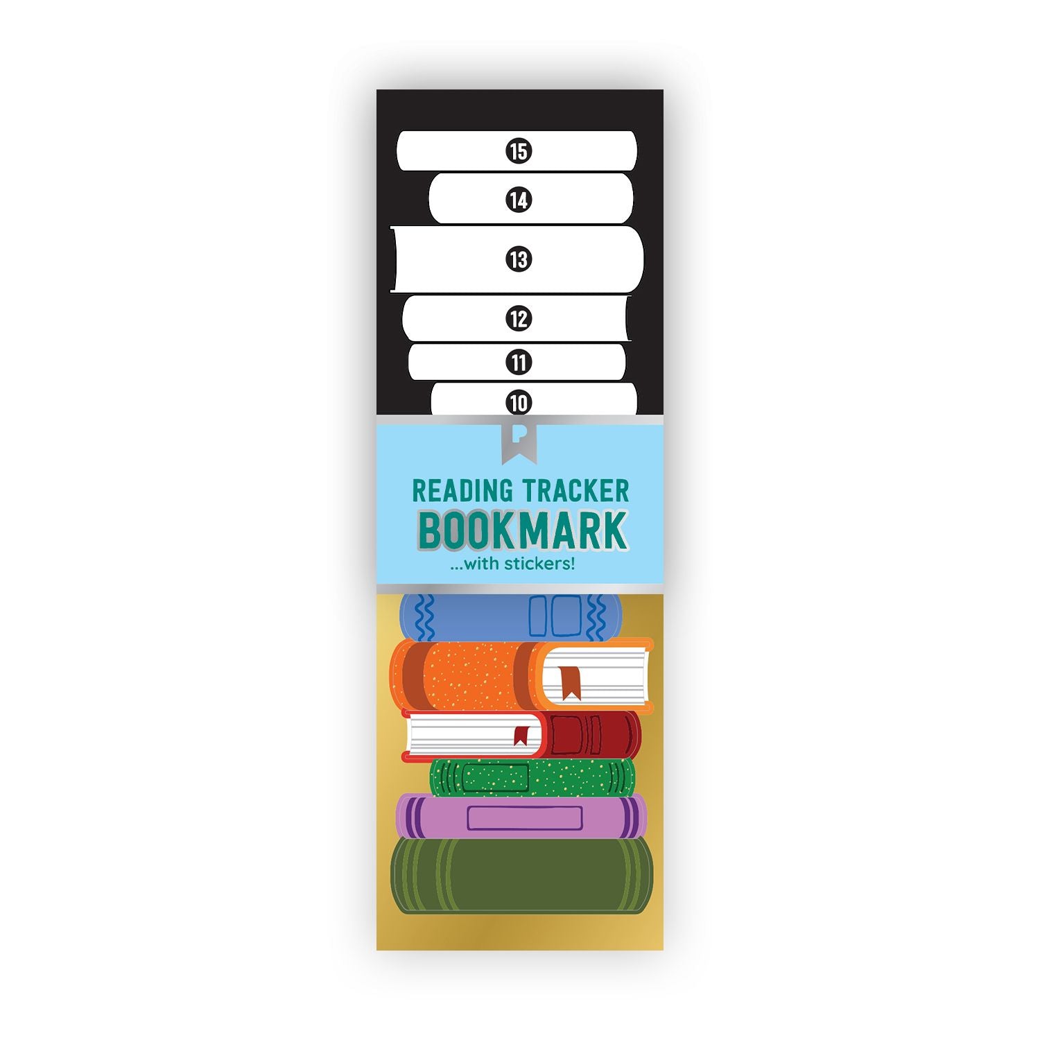 Book Tower Reading Tracker Bookmark