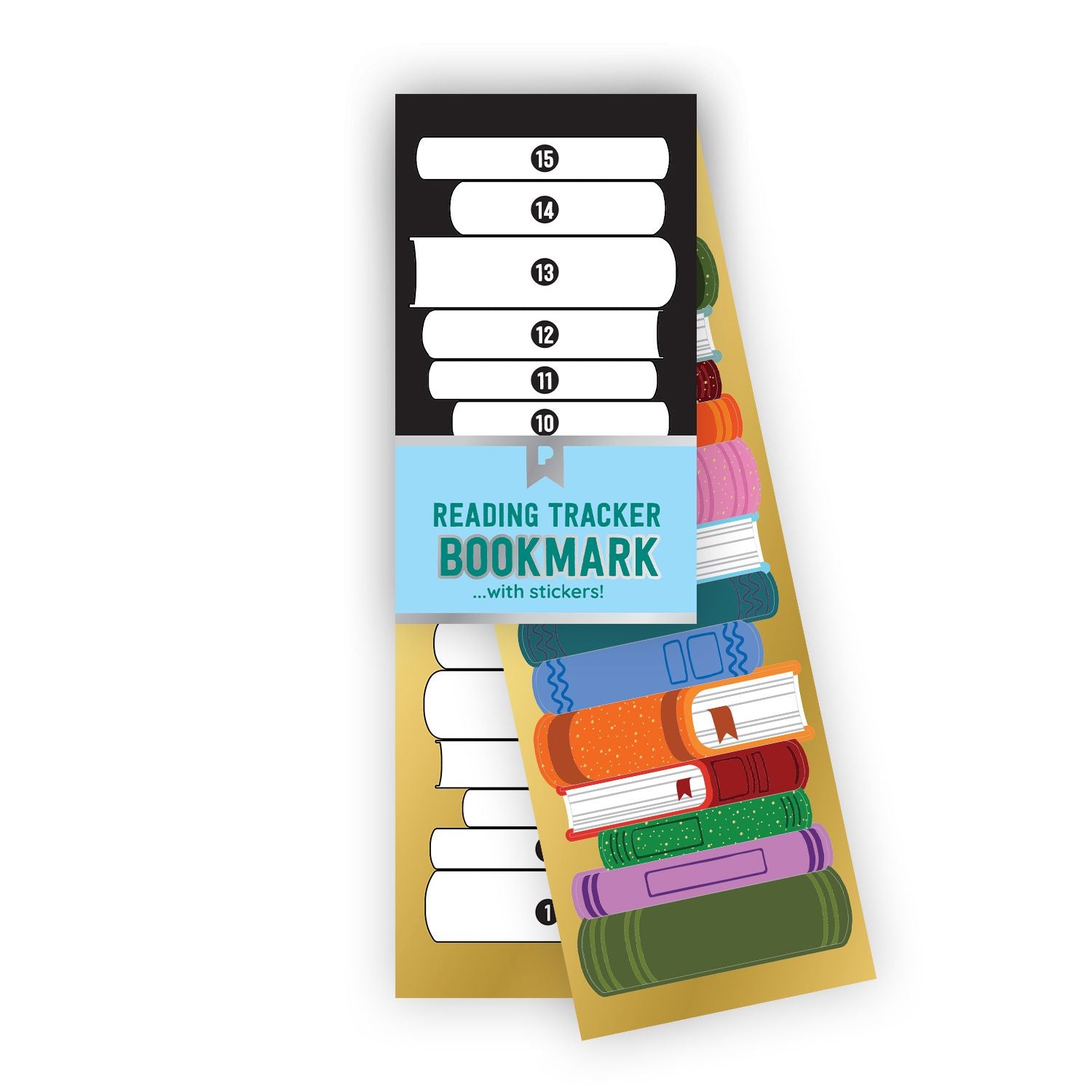 Book Tower Reading Tracker Bookmark