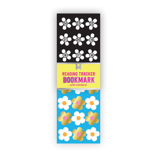 Daisy Field Reading Tracker Bookmark