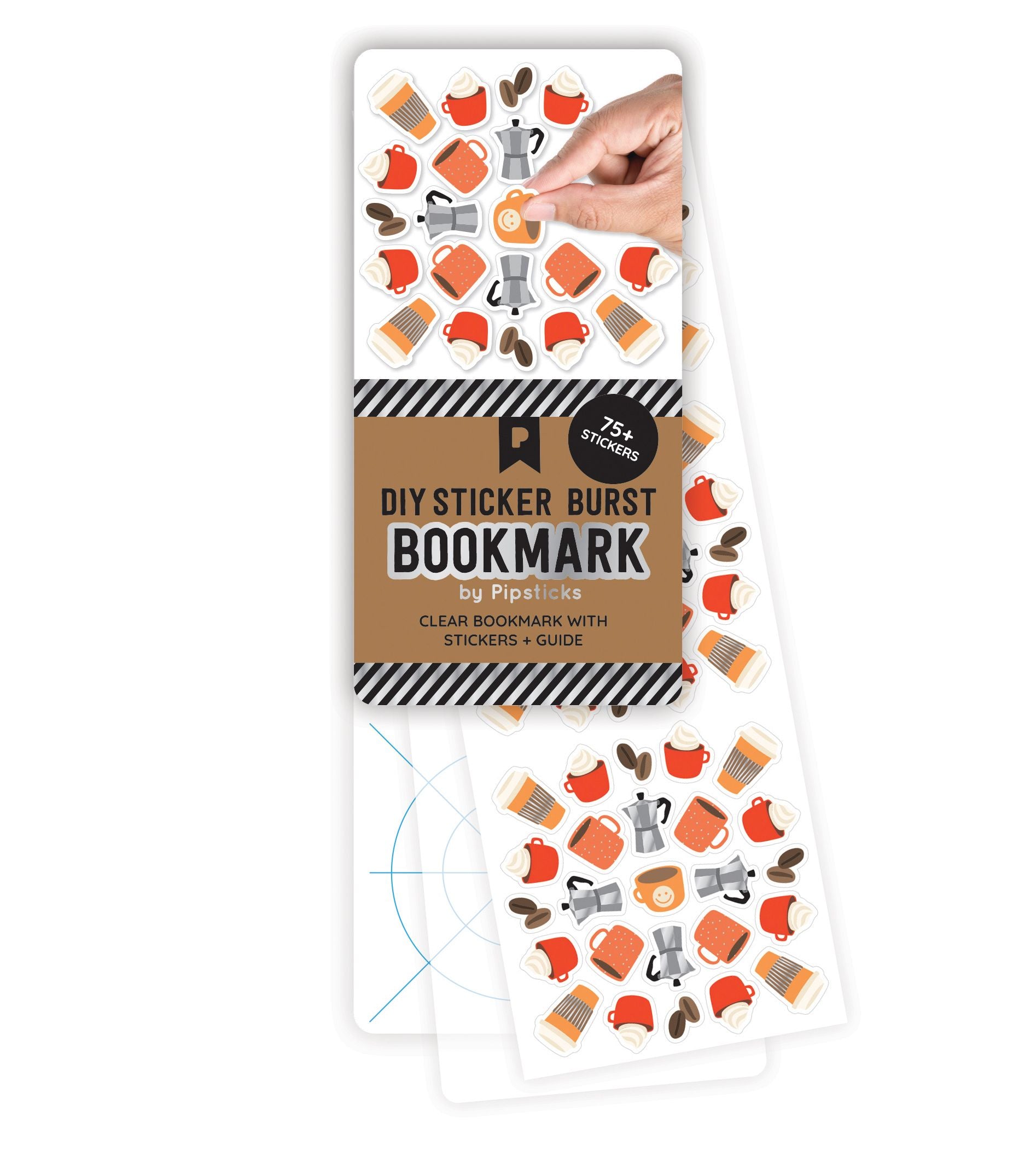 Daily Grind DIY Sticker Burst Bookmark