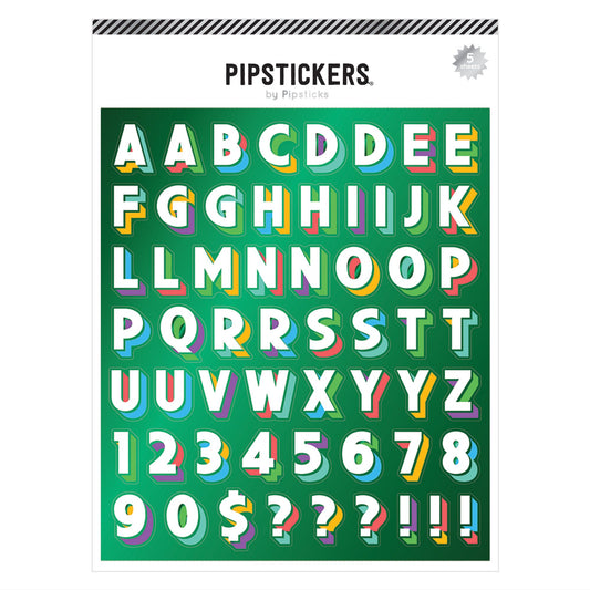 Shadow Pop Big Alphabet (5ct)