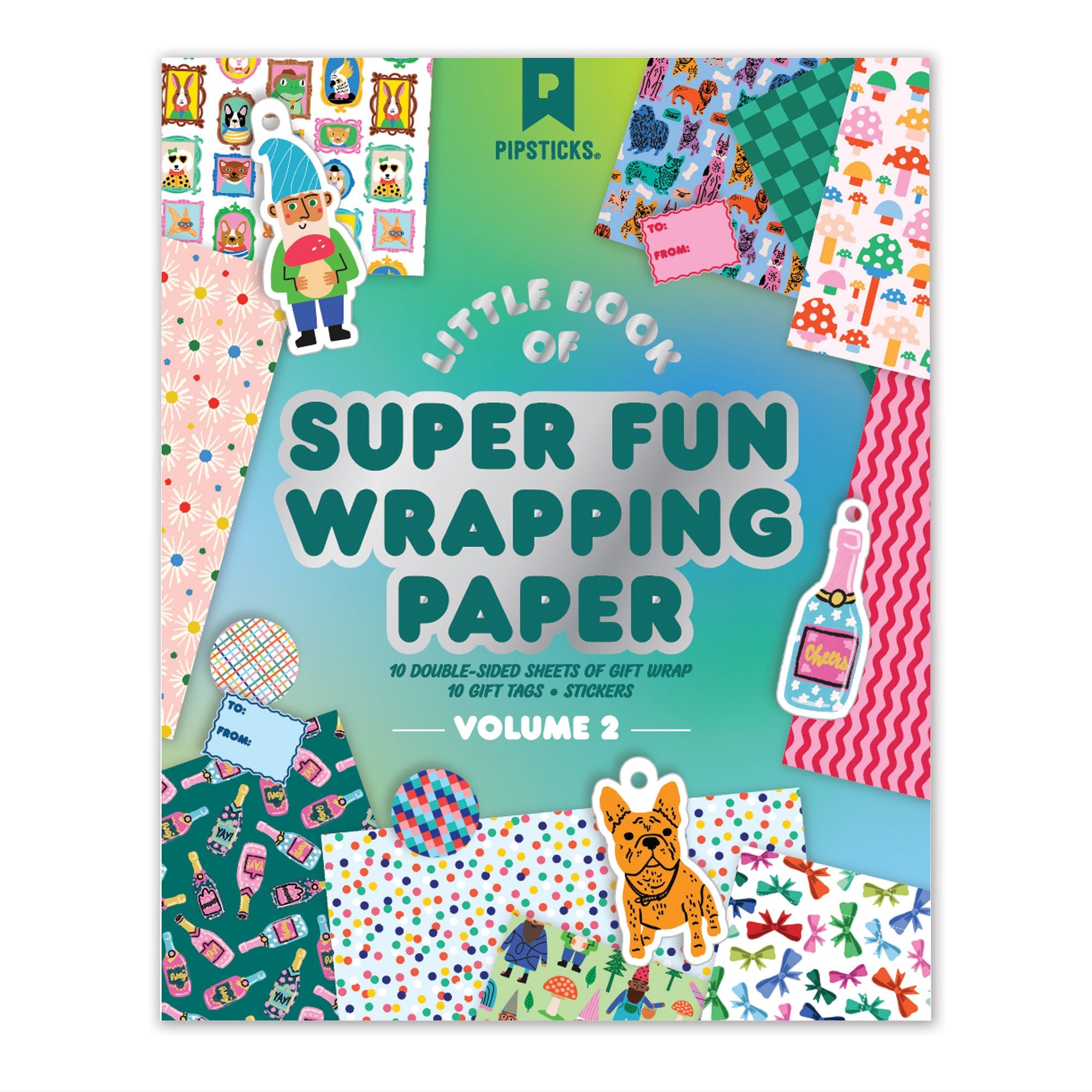 Fun & Festive Wrapping Paper Book