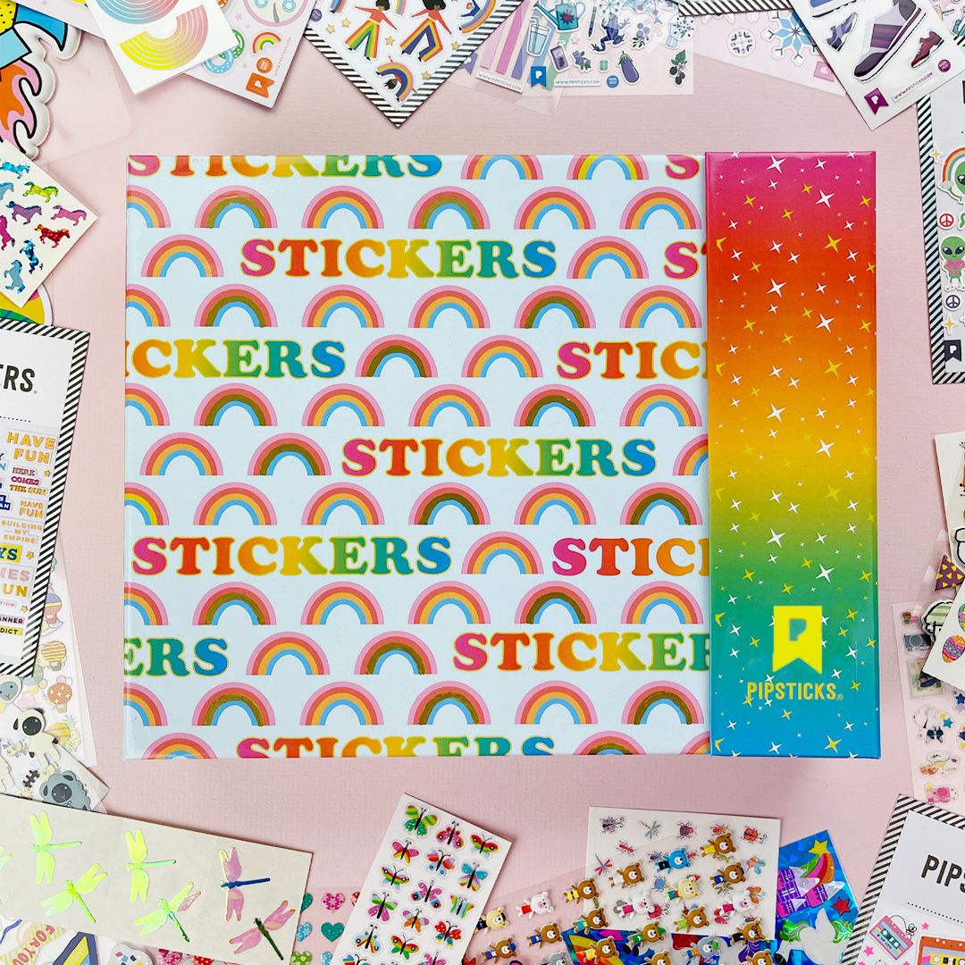 Rainbow Dreams Sticker Keeper