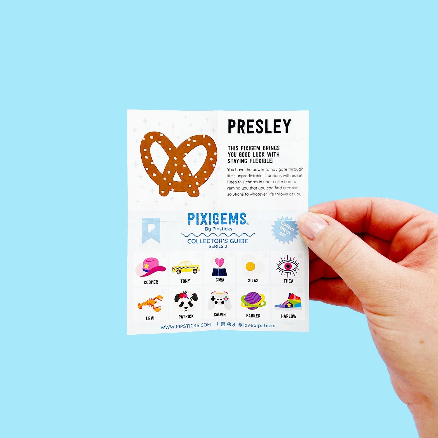 Presley Pretzel Pixigem