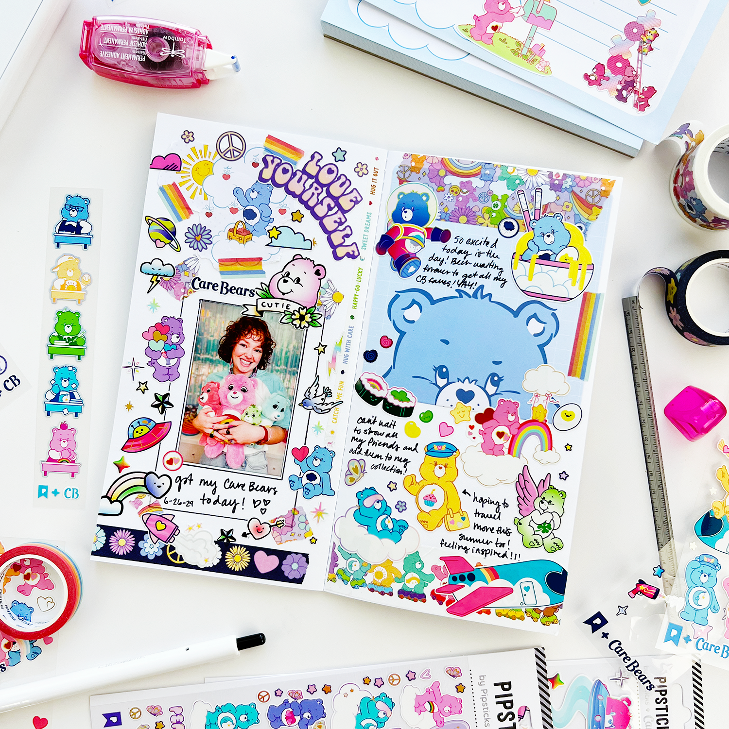 Care Bears Junk Journal Bundle