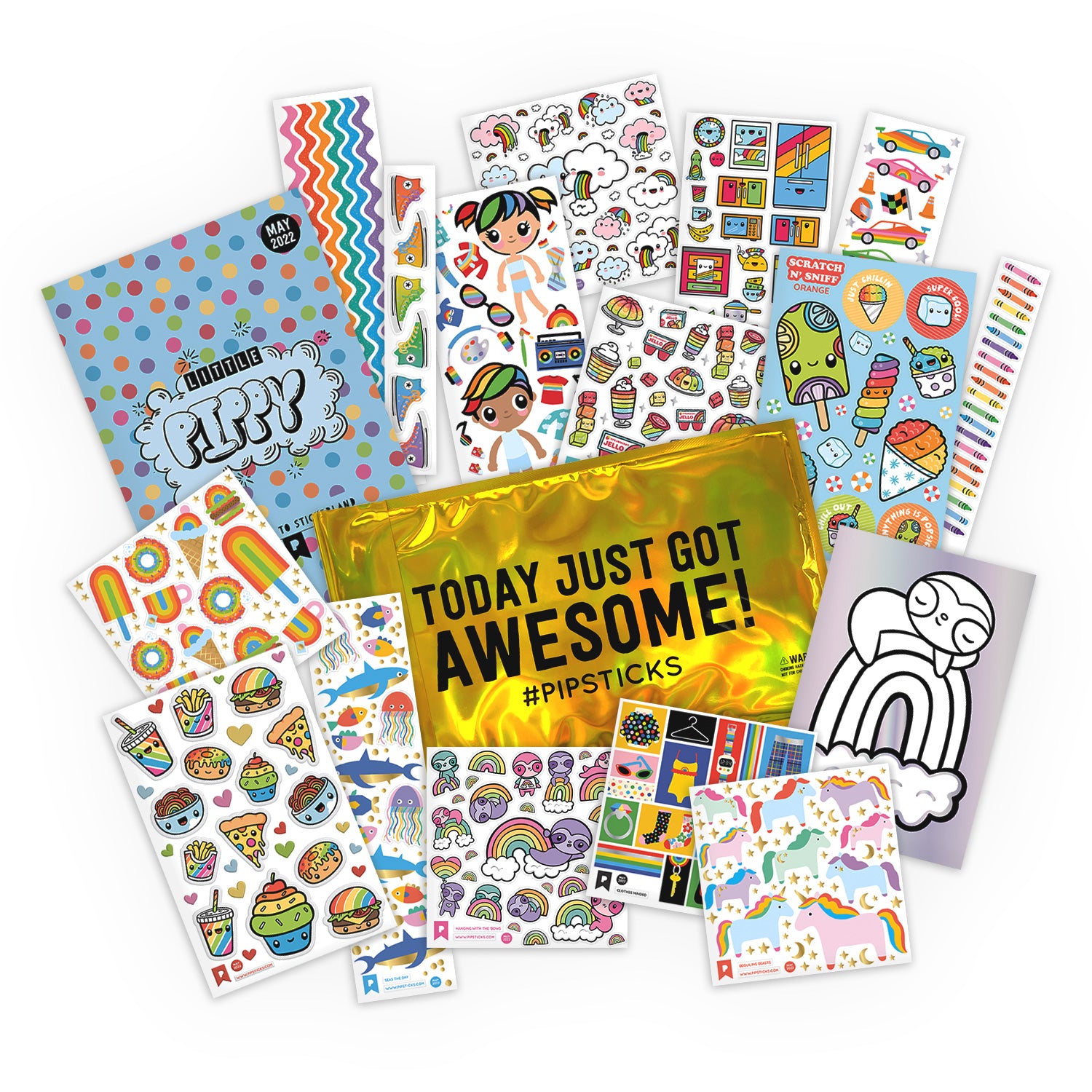 Stickers! Buy Cute Stickers for Kids, Crafters, Anyone!