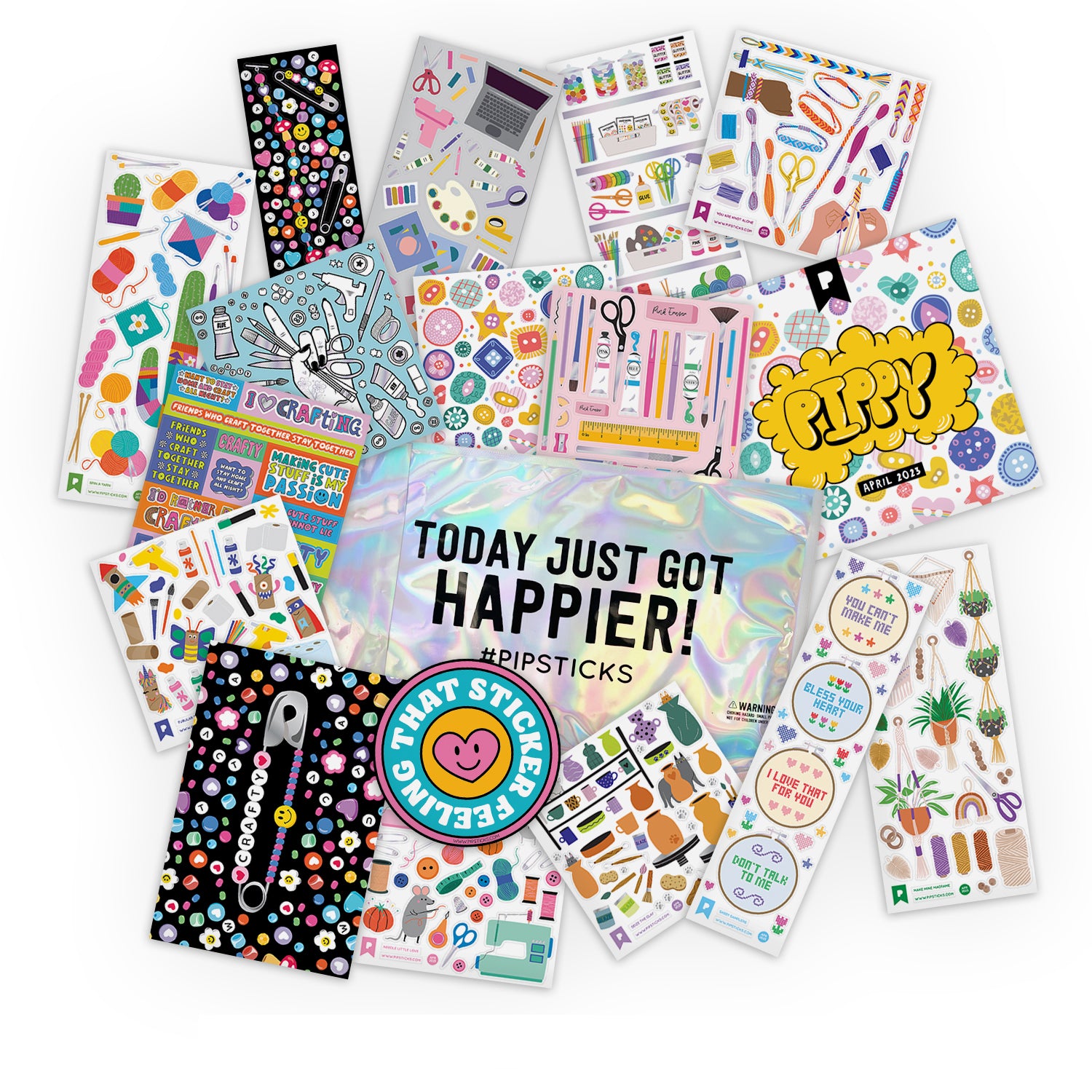 Pipsticks Coupon – Save 50% on a Sticker Club Subscription