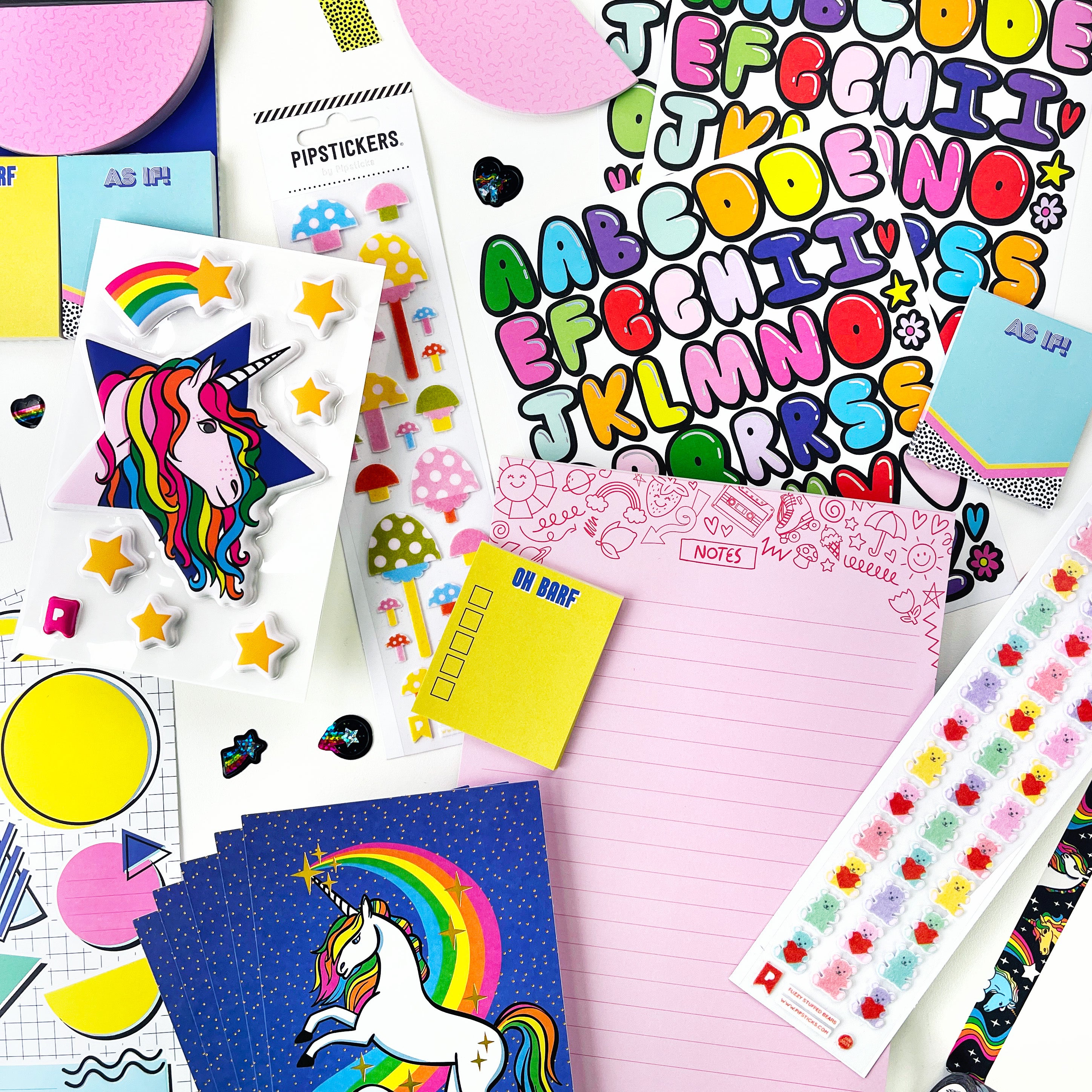 Stickers Fournitures scolaires back to school - Pipsticks