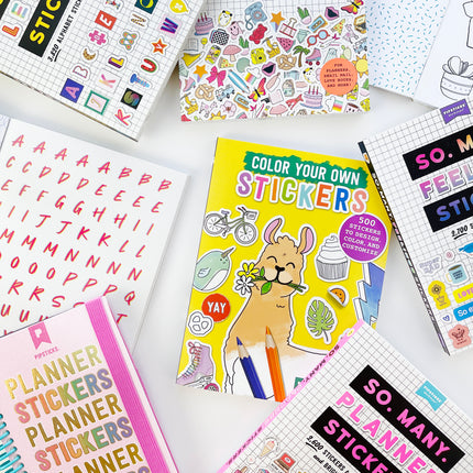 So. Many. Planner Stickers. Book