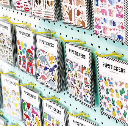 Stickers Ribambelles papier découpé - Pipsticks