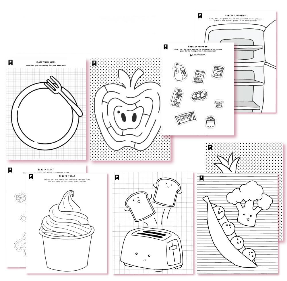 Meal Time YUM! Kids Printables