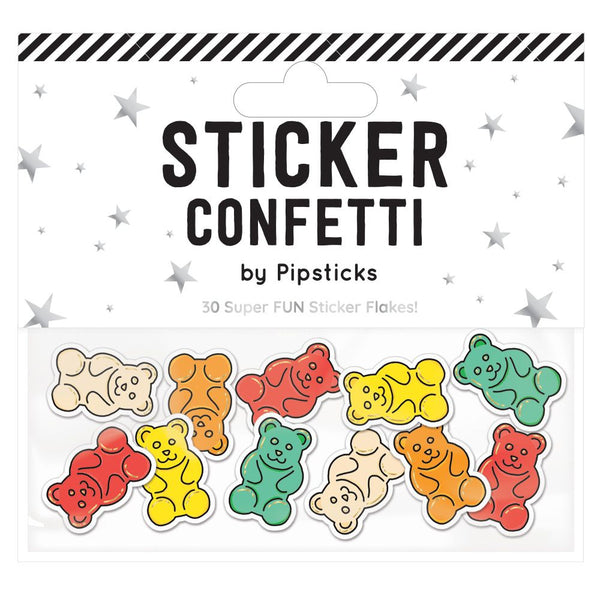 Rainbow High Tops Sticker Confetti Flake Sticker Pipsticks