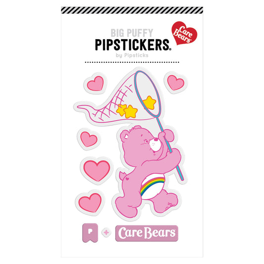 iscream Care Bears Besties Puffy Glitter Accent 10-Piece Sticker Sheet