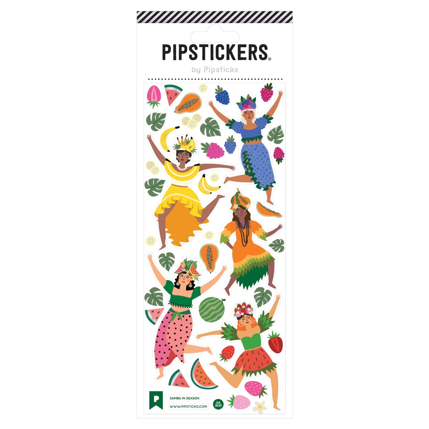 PIPSTICKS 5 Sheets Pro pack Sticker Sheets July 2023 Cocktails Drinks  Avocado
