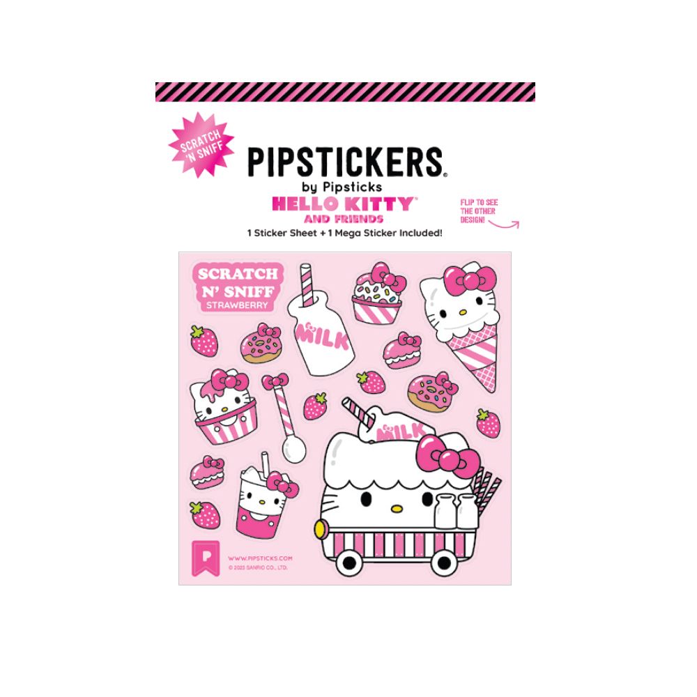 Hello Kitty and Friends Puff Sticker Sheet