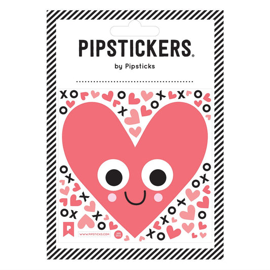 Bold Heart Valentine's Day Class Stickers - Pipsy